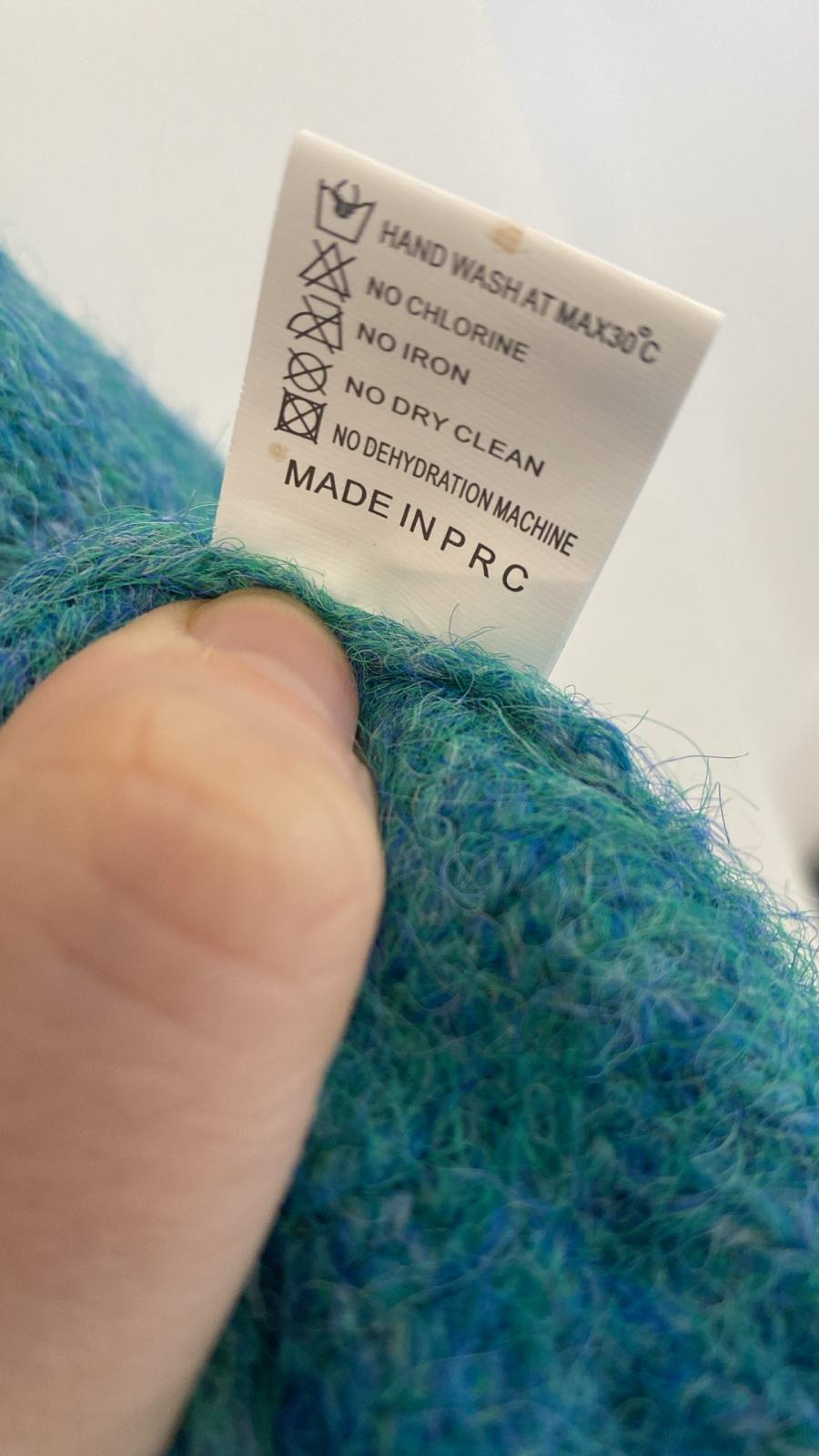 * DONE - 383862 TEAL/GREY JUMPER | Teal ***CIAO MILANO-Oh Hello Clothing