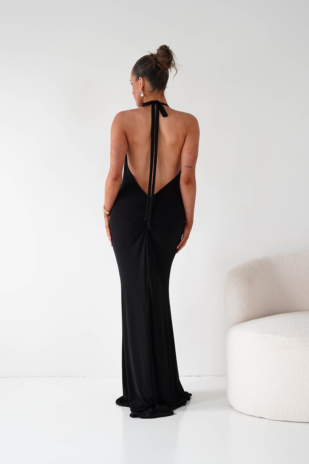 Maia Multi-Way Bodycon Maxi Dress | Black-Oh Hello Clothing