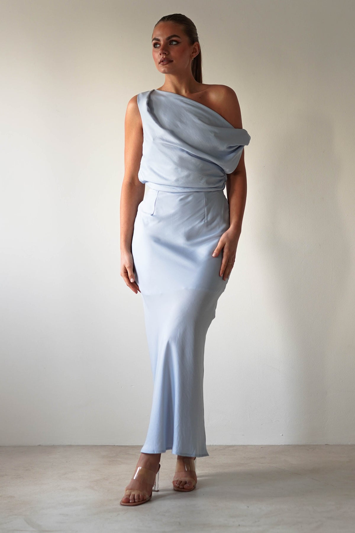 Odelle Soft Off The Shoulder Maxi | Blue-Oh Hello Clothing