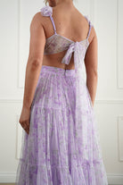 Oh Hello Clothing Women > Clothing > Dresses Bethel Floral Tulle Maxi Dress | Lavender