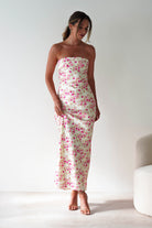 Blossom Floral Print Maxi Dress Yellow | Wedding Guest Dress | Maxi | Oh Hello Clothing