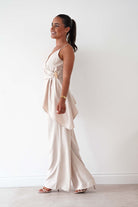 Oh Hello Clothing Women > Clothing > Dresses Bridget Asymmetric Co-Ord Set | Cream