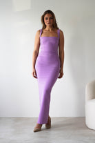 Brooke Square Neck Maxi Dress Lilac | Wedding Guest Dress | Square Neck | Maxi | Oh Hello Clothing