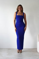 Brooke Square Neck Maxi Dress Royal Blue | Wedding Guest Dress | Square Neck | Maxi | Oh Hello Clothing