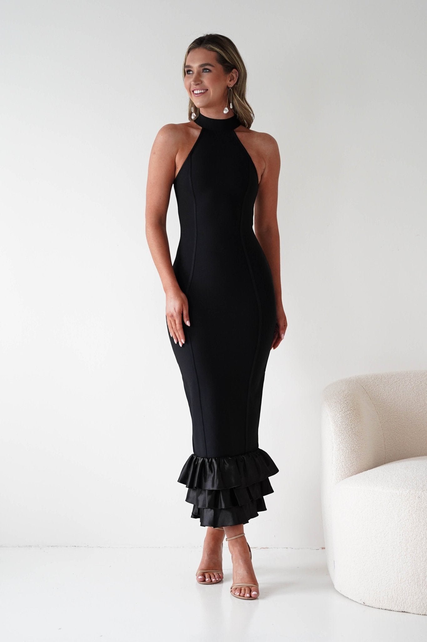Bryonie Bodycon Bandage Maxi Dress | Black Tie & Graduation | Oh Hello Clothing