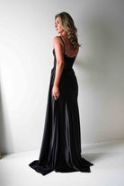 Diva Embellished Corset Gown | Black | Debs & Prom | Formal Gown | Oh Hello Clothing
