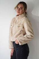 Oh Hello Clothing Blazer & Coats 1*DONE-ATTENTIF-F-085- FUR  CROPPED COAT