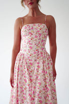 Oh Hello Clothing Dresses > Prom Dresses Elodie Floral Print Maxi Dress | Pink