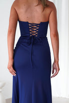 Grasie Bodycon Strapless Gown | Navy | Debs & Prom | Formal Gown | Oh Hello Clothing