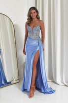 Oh Hello Clothing Dresses 1*DONE -CINDERALLA-CD722- BLUE GOWN (Copy)