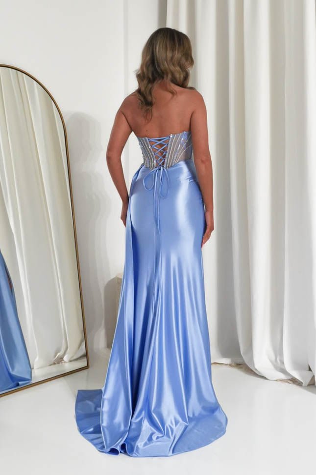 Oh Hello Clothing Dresses 1*DONE -CINDERALLA-CD722- BLUE GOWN (Copy)