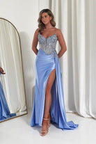 Oh Hello Clothing Dresses 1*DONE -CINDERALLA-CD722- BLUE GOWN (Copy)