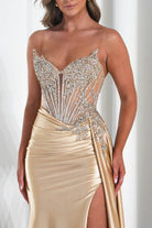 Oh Hello Clothing Dresses 1*DONE -CINDERALLA-CD722- GOLD GOWN