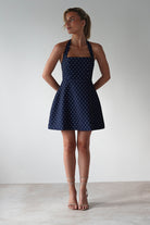 Isobel Navy Polka Dot Dress | Oh Hello Clothing | Oh Hello Clothing