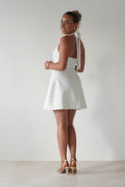 Isobel White Polka Dot Dress | Oh Hello Clothing | Oh Hello Clothing
