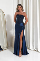 Oh Hello Clothing Dresses 1*DONE -CINDERALLA-C168- NAVY GOWN