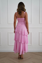 Oh Hello Clothing Women > Clothing > Dresses Karey Tiered Maxi Dress | Pink