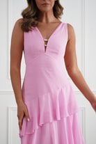 Oh Hello Clothing Women > Clothing > Dresses Karey Tiered Maxi Dress | Pink
