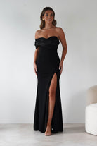 Karlene Off The Shoulder Gown | Black | Debs & Prom | Formal Gown | Oh Hello Clothing