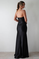 Karra Bodycon Strapless Gown | Black | Debs & Prom | Formal Gown | Oh Hello Clothing