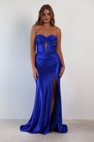 Karra Bodycon Strapless Gown | Royal Blue | Debs & Prom | Formal Gown | Oh Hello Clothing