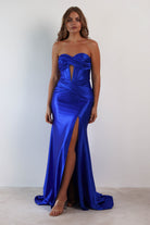 Karra Bodycon Strapless Gown | Royal Blue | Debs & Prom | Formal Gown | Oh Hello Clothing