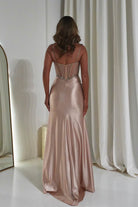 Oh Hello Clothing Dresses 1*DONE SAMPLE CC408 GOLD GOWN