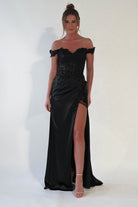Khacy Embellished Gown | Black | Debs & Prom | Formal Gown | Oh Hello Clothing