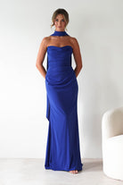 Lisa Multiway Chiffon Gown | Cobalt Blue | Debs & Prom | Formal Gown | Oh Hello Clothing