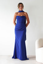 Lisa Multiway Chiffon Gown | Cobalt Blue | Debs & Prom | Formal Gown | Oh Hello Clothing