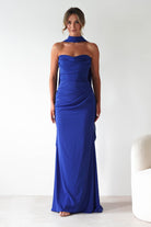 Lisa Multiway Chiffon Gown | Cobalt Blue | Debs & Prom | Formal Gown | Oh Hello Clothing