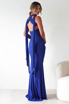 Lisa Multiway Chiffon Gown | Cobalt Blue | Debs & Prom | Formal Gown | Oh Hello Clothing