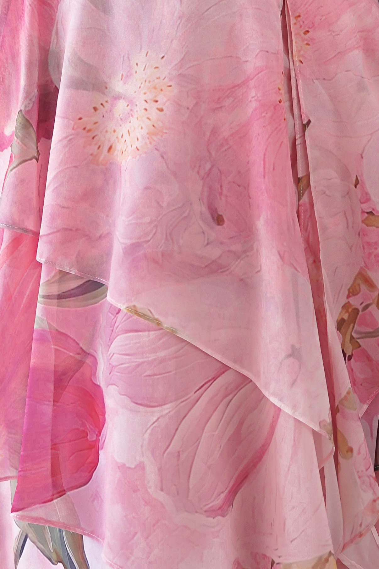 Oh Hello Clothing Women > Clothing > Dresses Maroma Floral Layered Maxi Dress | Pink
