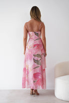 Oh Hello Clothing Women > Clothing > Dresses Maroma Floral Layered Maxi Dress | Pink