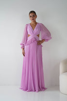 Oh Hello Clothing Women > Clothing > Dresses Middleton Pleated Maxi Dress | Pink