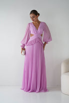 Oh Hello Clothing Women > Clothing > Dresses Middleton Pleated Maxi Dress | Pink