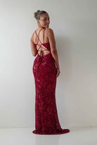 Oh Hello Clothing Dresses 1*DONE -LOVESOME-CD30340-RED SEQUIN DRESS (Copy)
