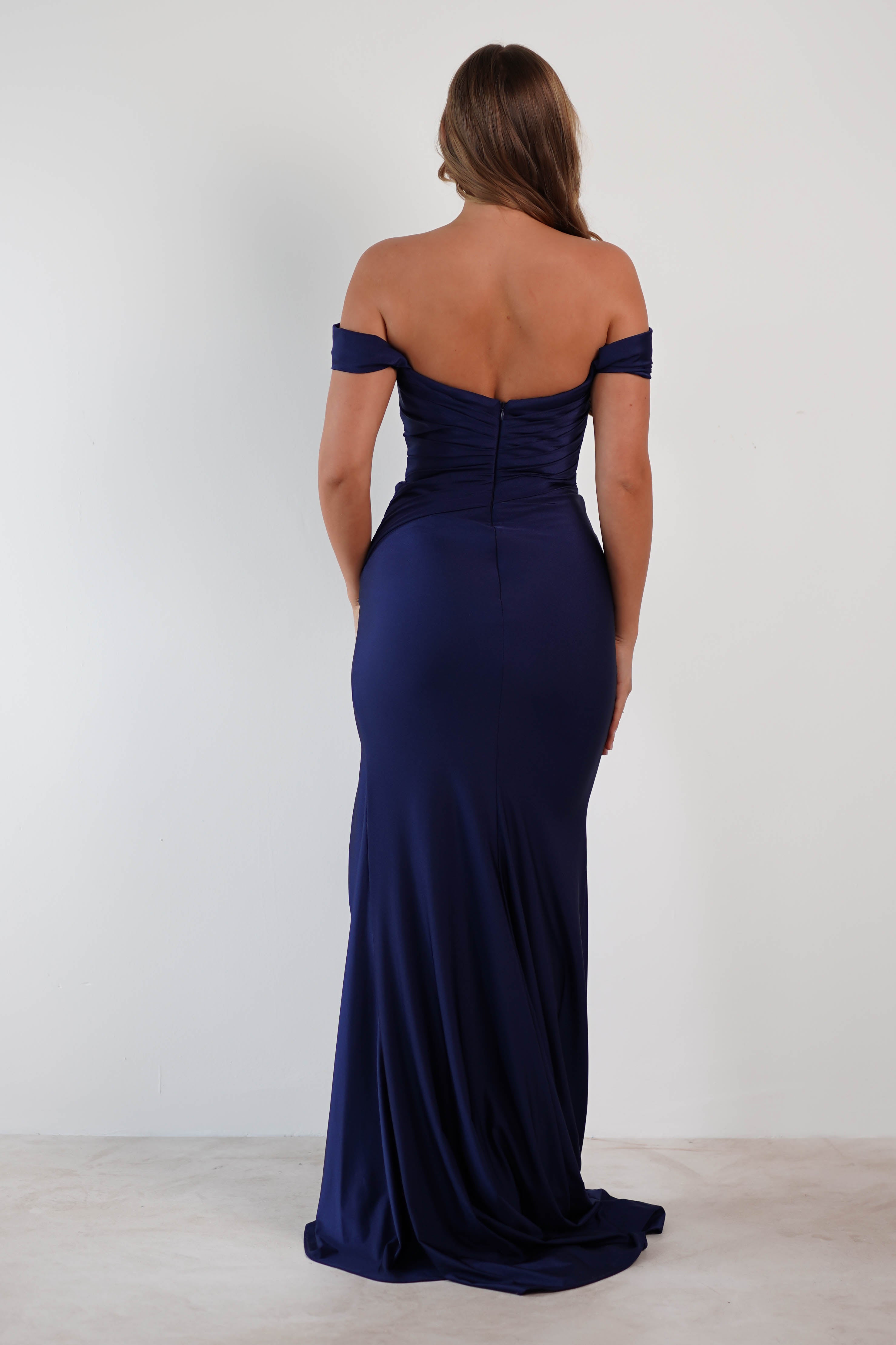 Pepper Bodycon Gown | Navy | Debs & Prom | Formal Gown | Oh Hello Clothing
