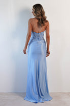 Perla Embellished Gown | Light Blue | Debs & Prom | Formal Gown | Oh Hello Clothing