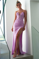 Perla Embellished Gown | Lilac | Debs & Prom | Formal Gown | Oh Hello Clothing