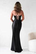 Oh Hello Clothing Dresses > Prom Dresses Raya Embellished Corset Gown | Black