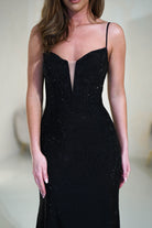 Sabrina Diamante Gown | Black | Debs & Prom | Formal Gown | Oh Hello Clothing