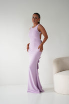 Oh Hello Clothing Women > Clothing > Dresses Samantha Bow Detail Maxi Dress | Lilac