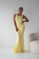 Oh Hello Clothing Women > Clothing > Dresses Samantha Bow Detail Maxi Dress | Yellow