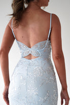 Oh Hello Clothing Women > Clothing > Dresses Santorini Butterfly Detail Embellished Gown | Blue