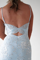 Oh Hello Clothing Women > Clothing > Dresses Santorini Butterfly Detail Embellished Gown | Blue
