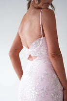 Oh Hello Clothing Women > Clothing > Dresses Santorini Butterfly Detail Embellished Gown | Pink