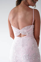 Oh Hello Clothing Women > Clothing > Dresses Santorini Butterfly Detail Embellished Gown | Pink