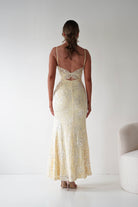 Oh Hello Clothing Women > Clothing > Dresses Santorini Butterfly Detail Embellished Gown | Yellow