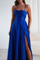 Shantal Satin Gown | Royal Blue | Debs & Prom | Formal Gown | Oh Hello Clothing